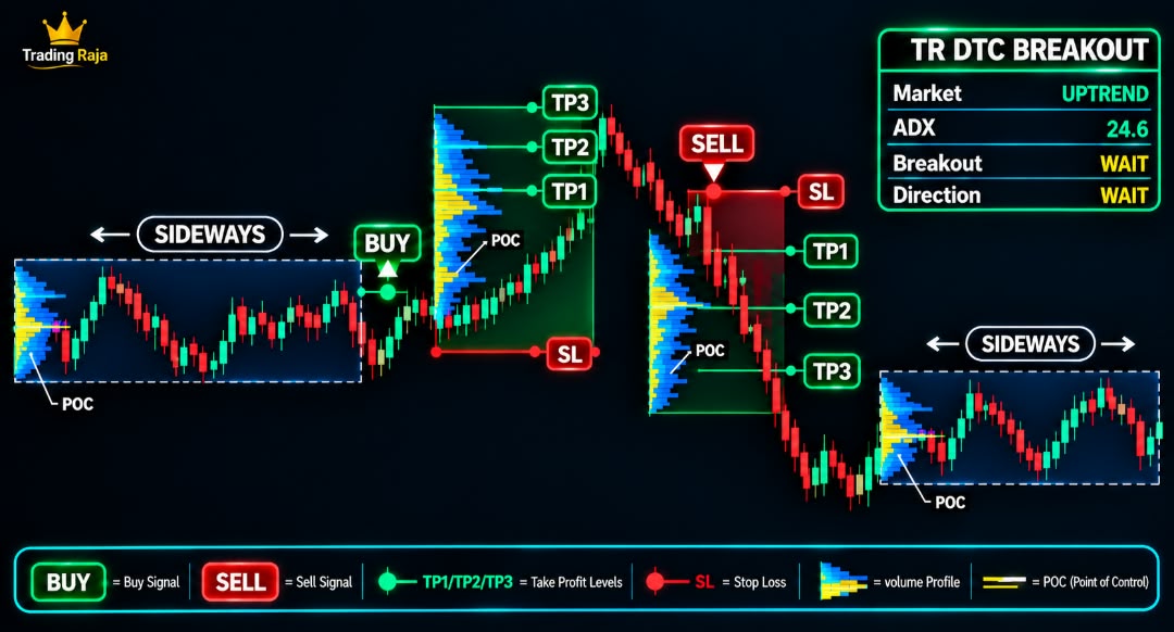 TR DTC Breakout trading strategy chart